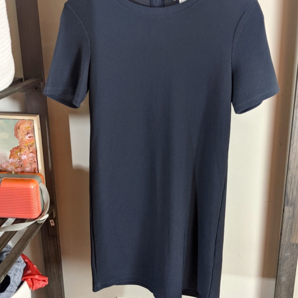 Forever 21 ribbed mock neck mini dress